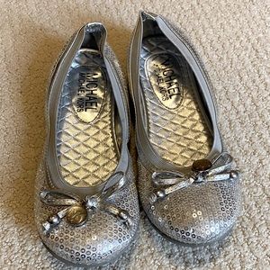 Michael Kors silver shoes
